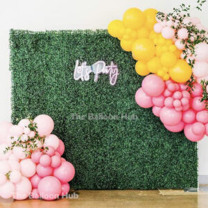 Flower and Balloon Theme Stage Decoration